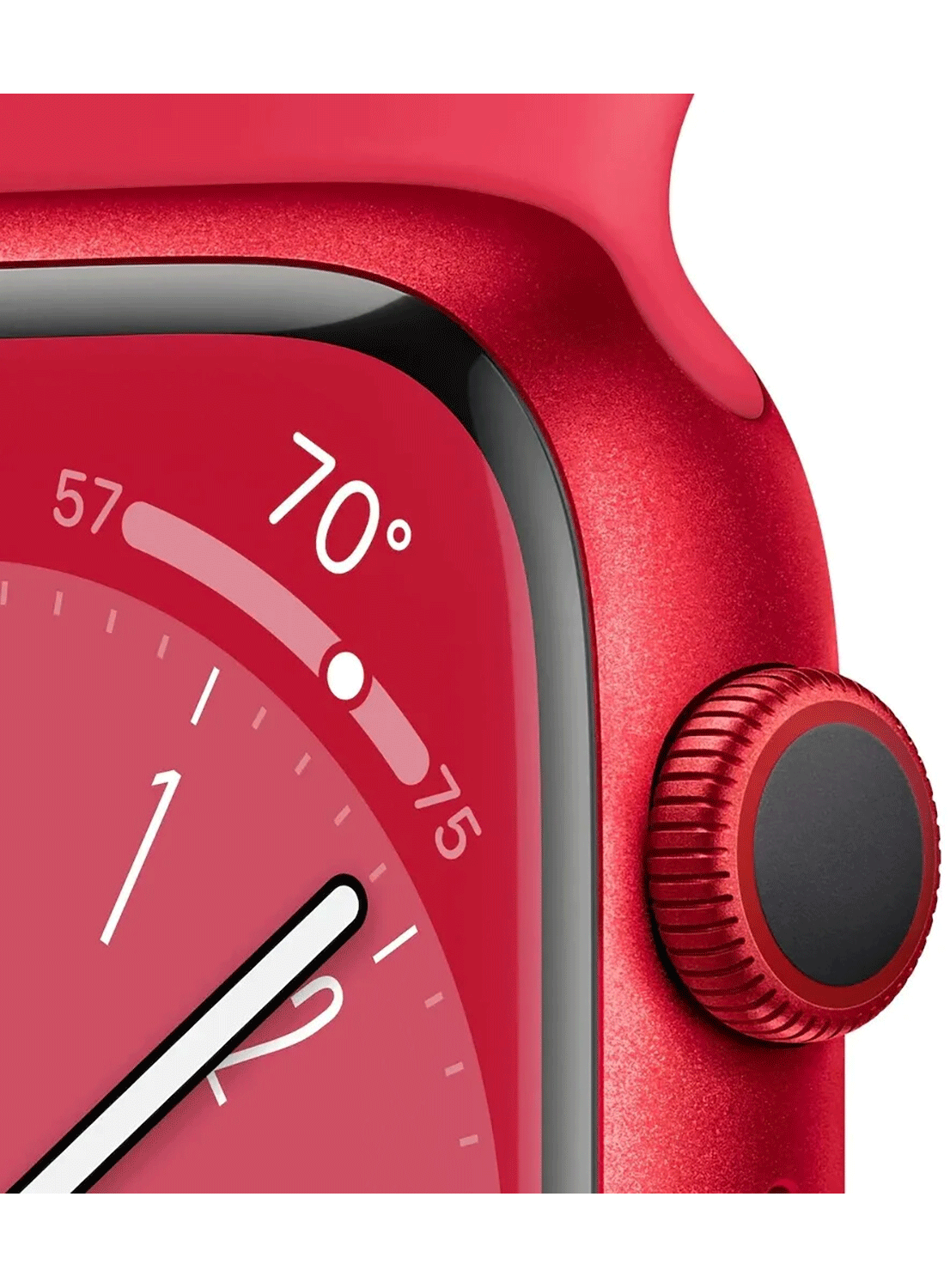 Apple Watch Series 8 GPS 41mm Aluminium Case mit Silicon Armband