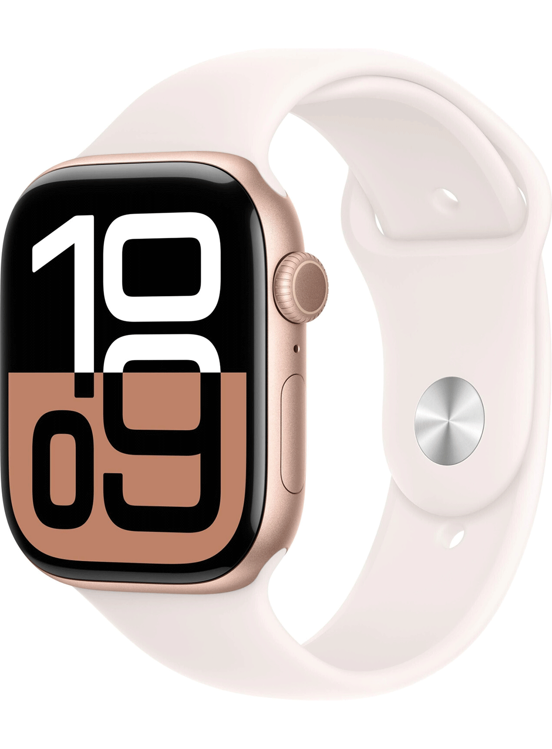 Apple Watch Series 10 GPS 46mm Aluminium Case mit Silicon Armband