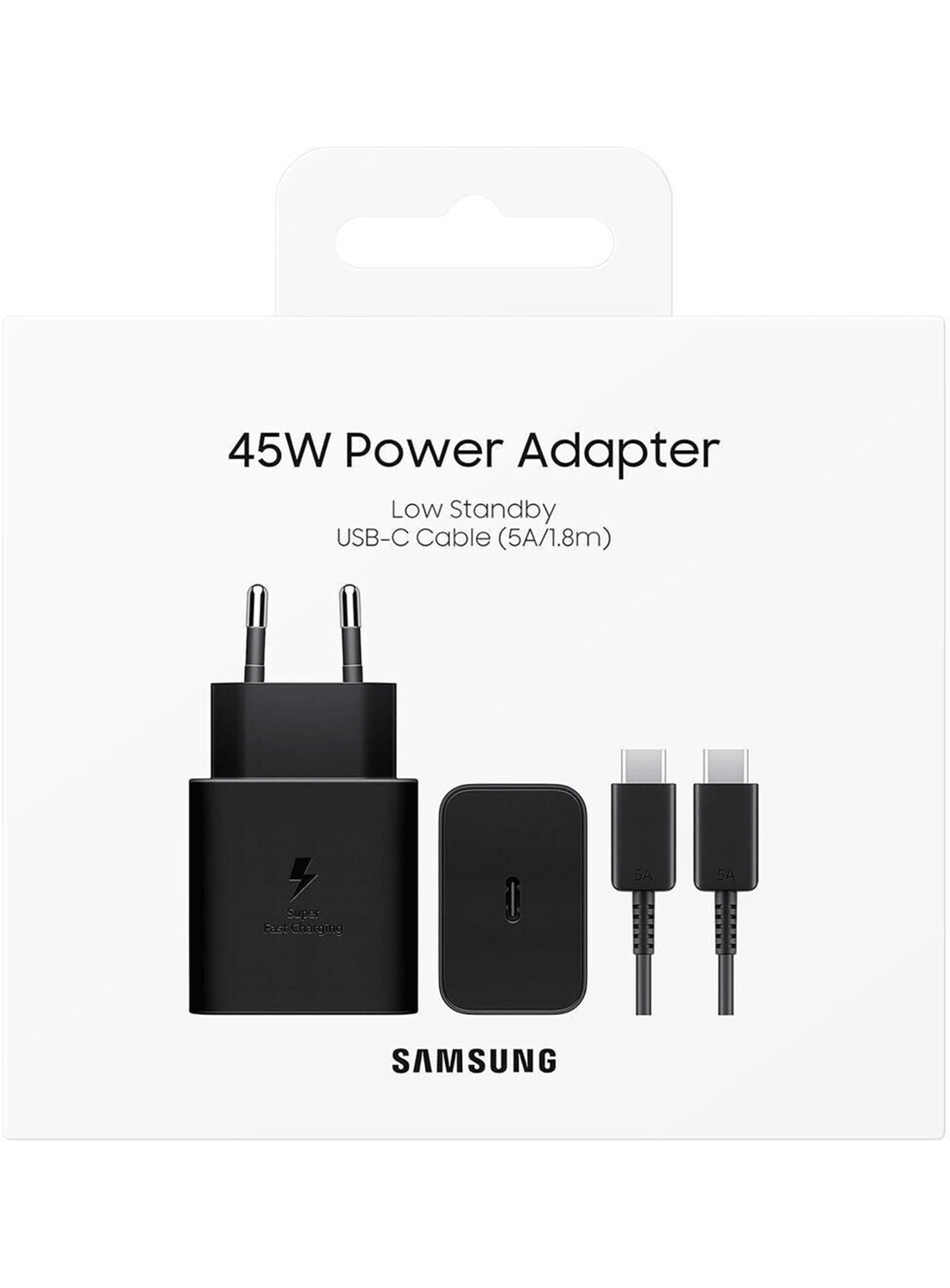 Samsung EP-T4511 Schnellladegerät 45W mit USB-C-Kabel