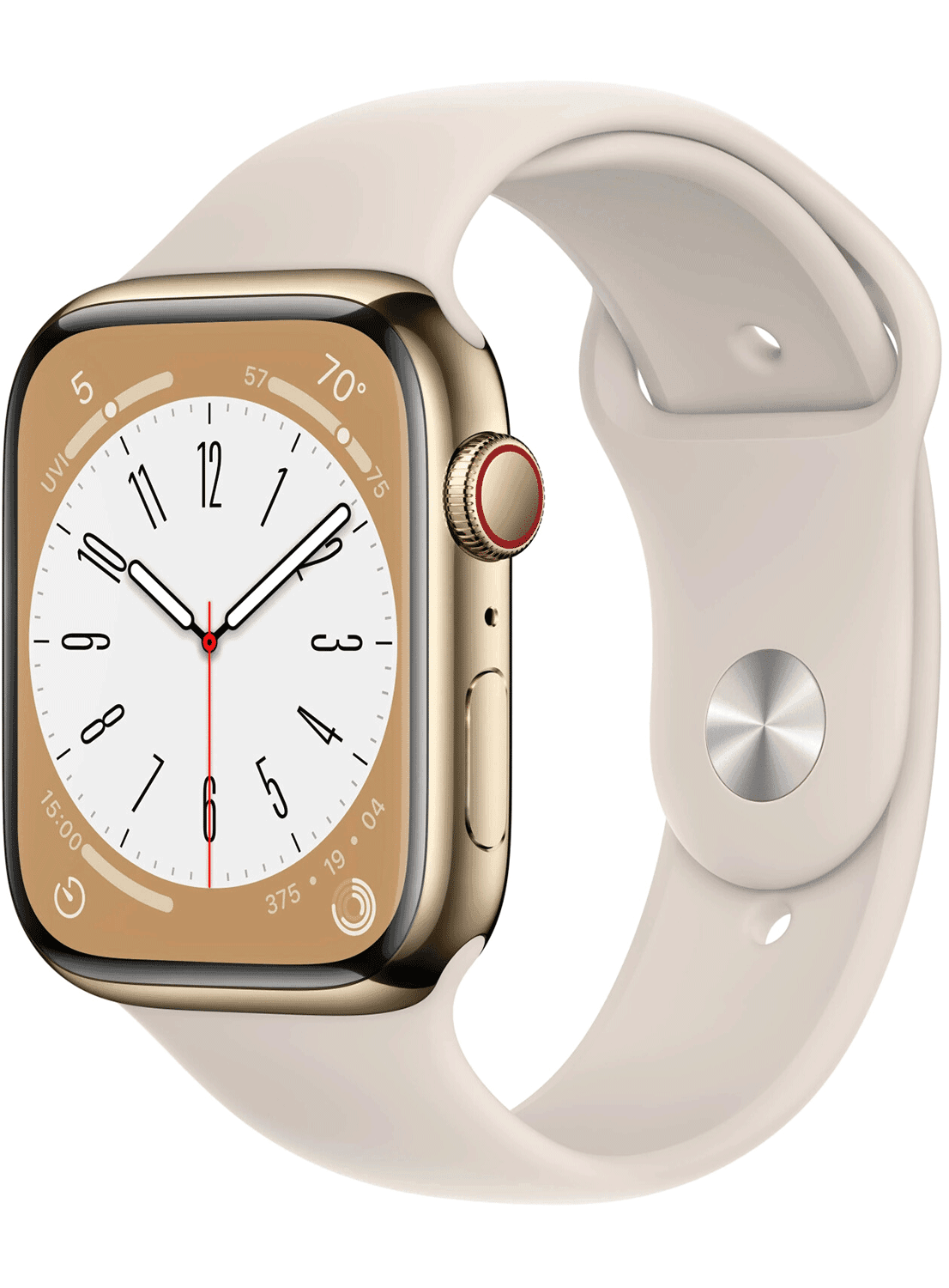 Apple Watch Series 8 45mm Edelstahl Case - CarbonPhone