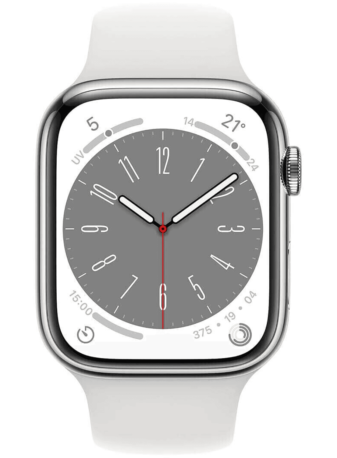 Apple Watch Series 8 45mm Edelstahl Case - CarbonPhone