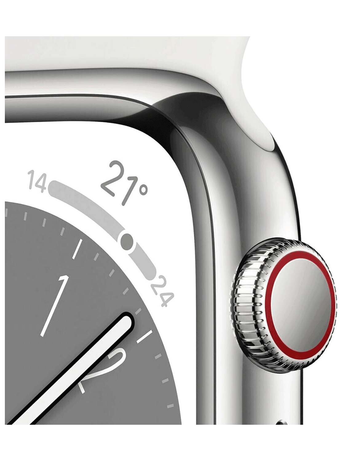 Apple Watch Series 8 45mm Edelstahl Case - CarbonPhone