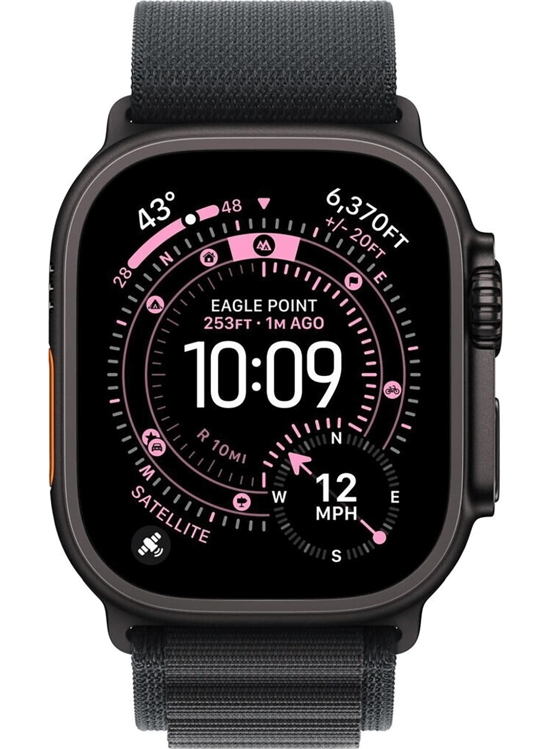 Apple Watch Ultra 3 49mm Titanium Black