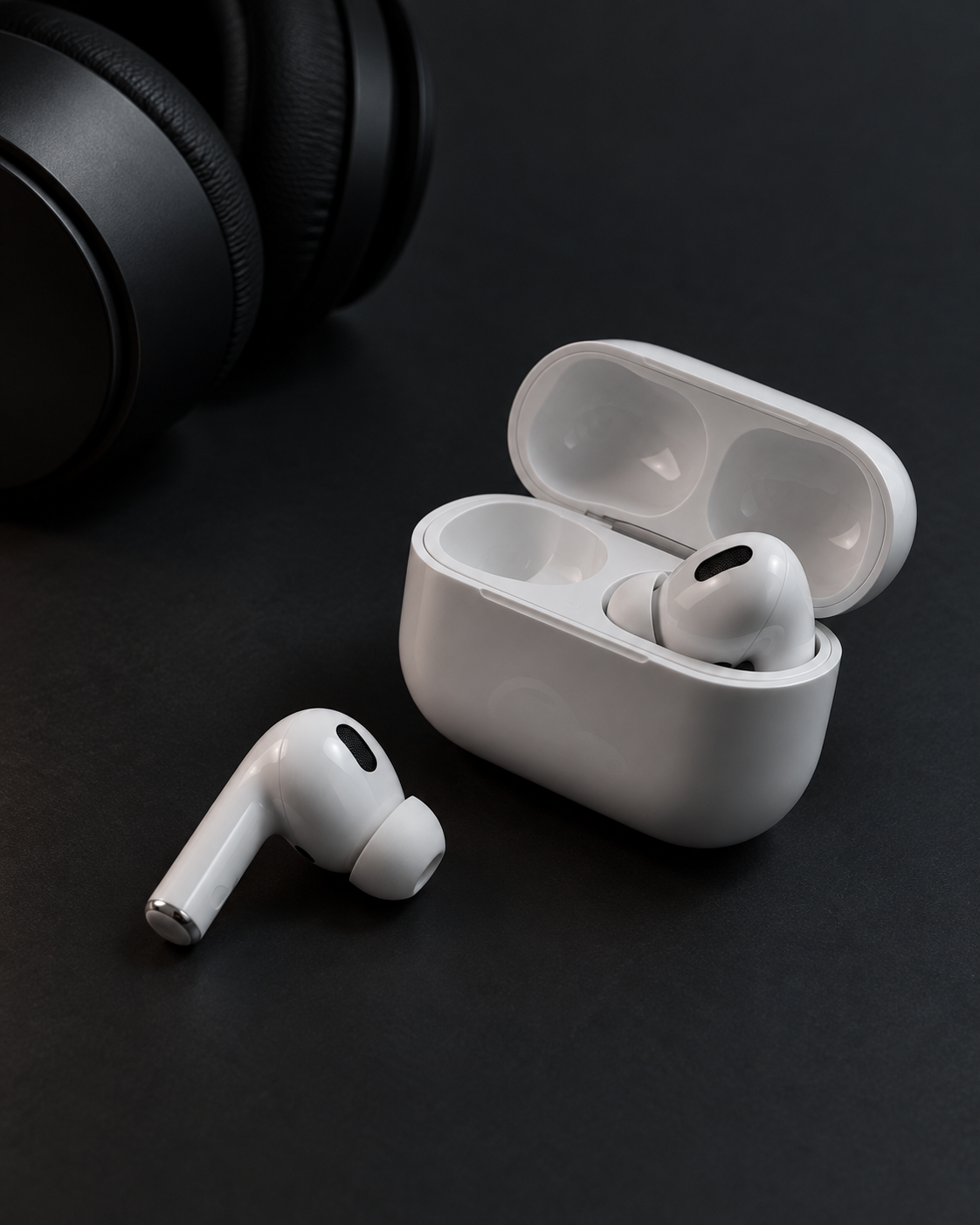 Kabellose In-Ear-Kopfhörer mit Ladecase