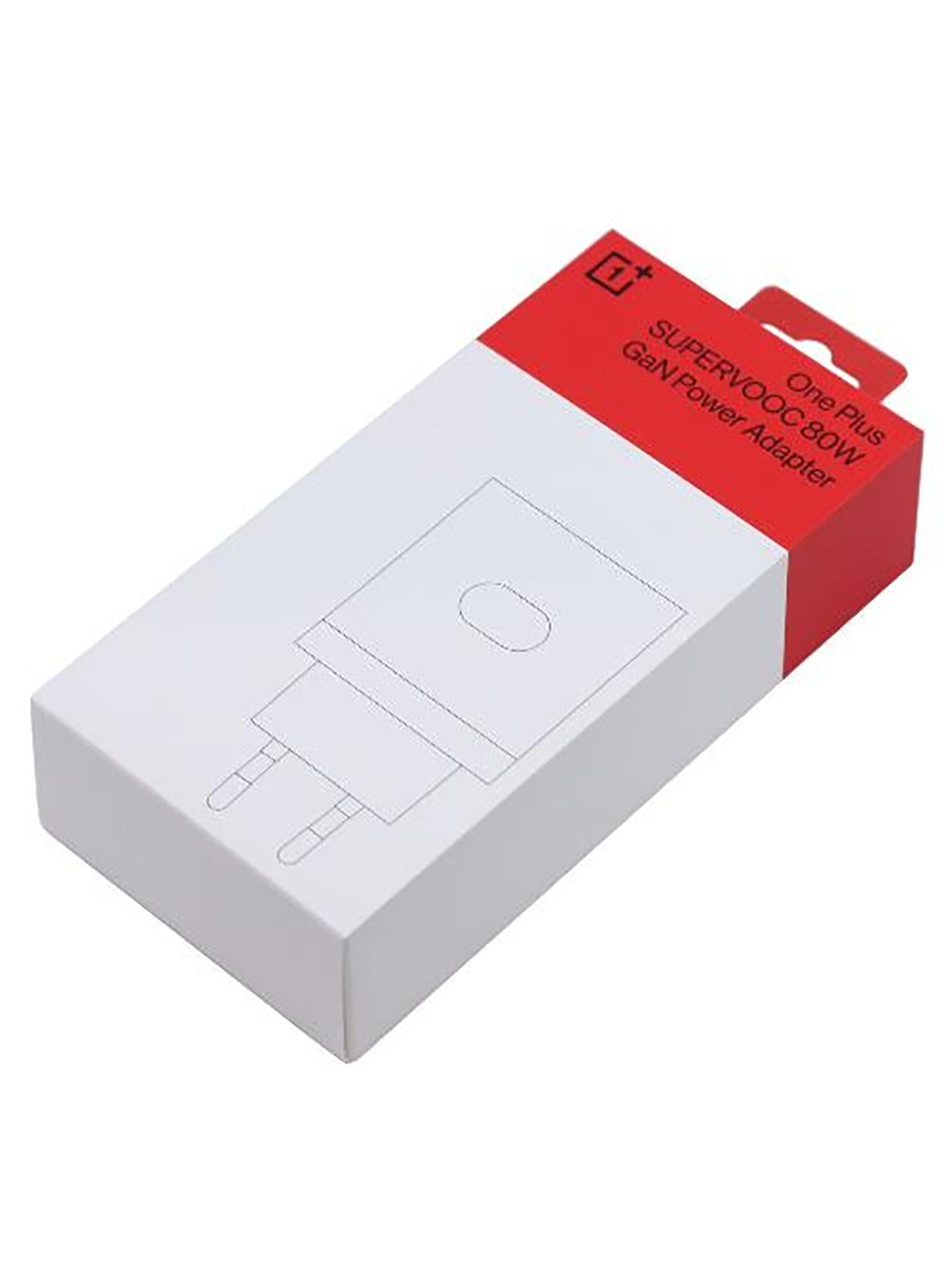 Original OnePlus SUPERVOOC 80W Power Adapter Weiß mit Datenkabel