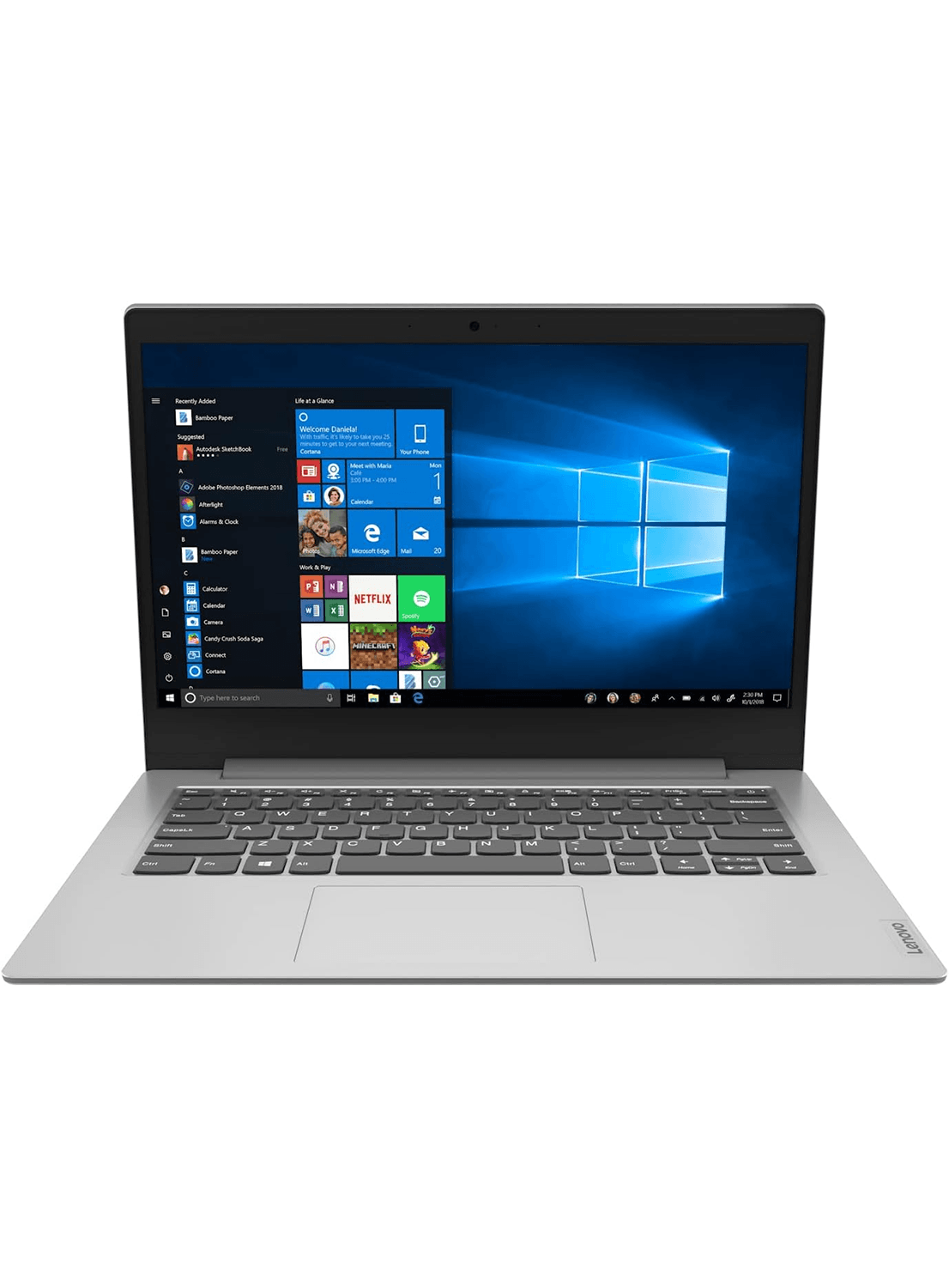Lenovo IdeaPad 1 14IGL05 Intel Pentium 128GB SSD 4GB RAM Windows 10 S - CarbonPhone