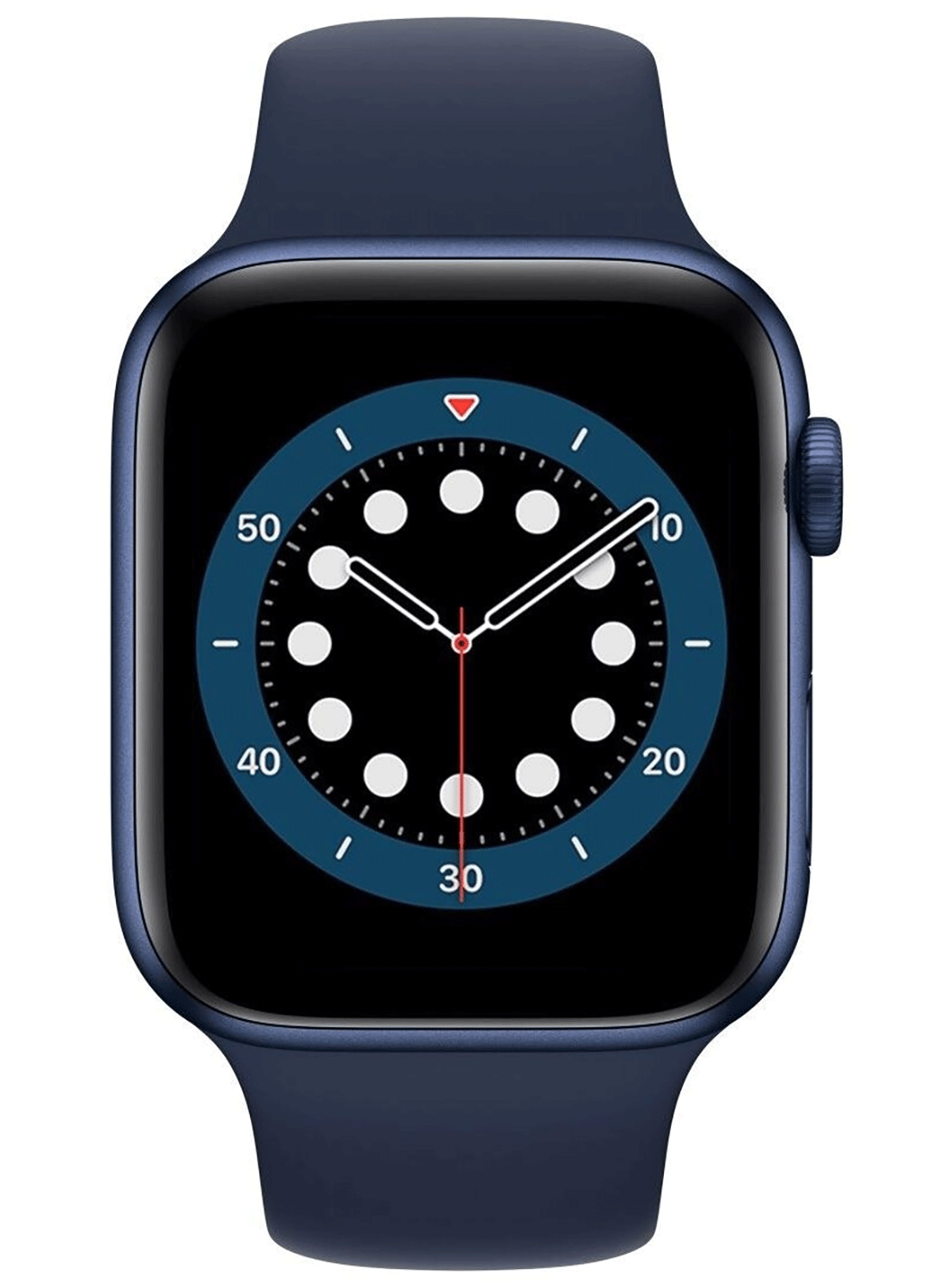 Apple Watch 6 GPS 44mm Aluminium Case mit Silicon Armband