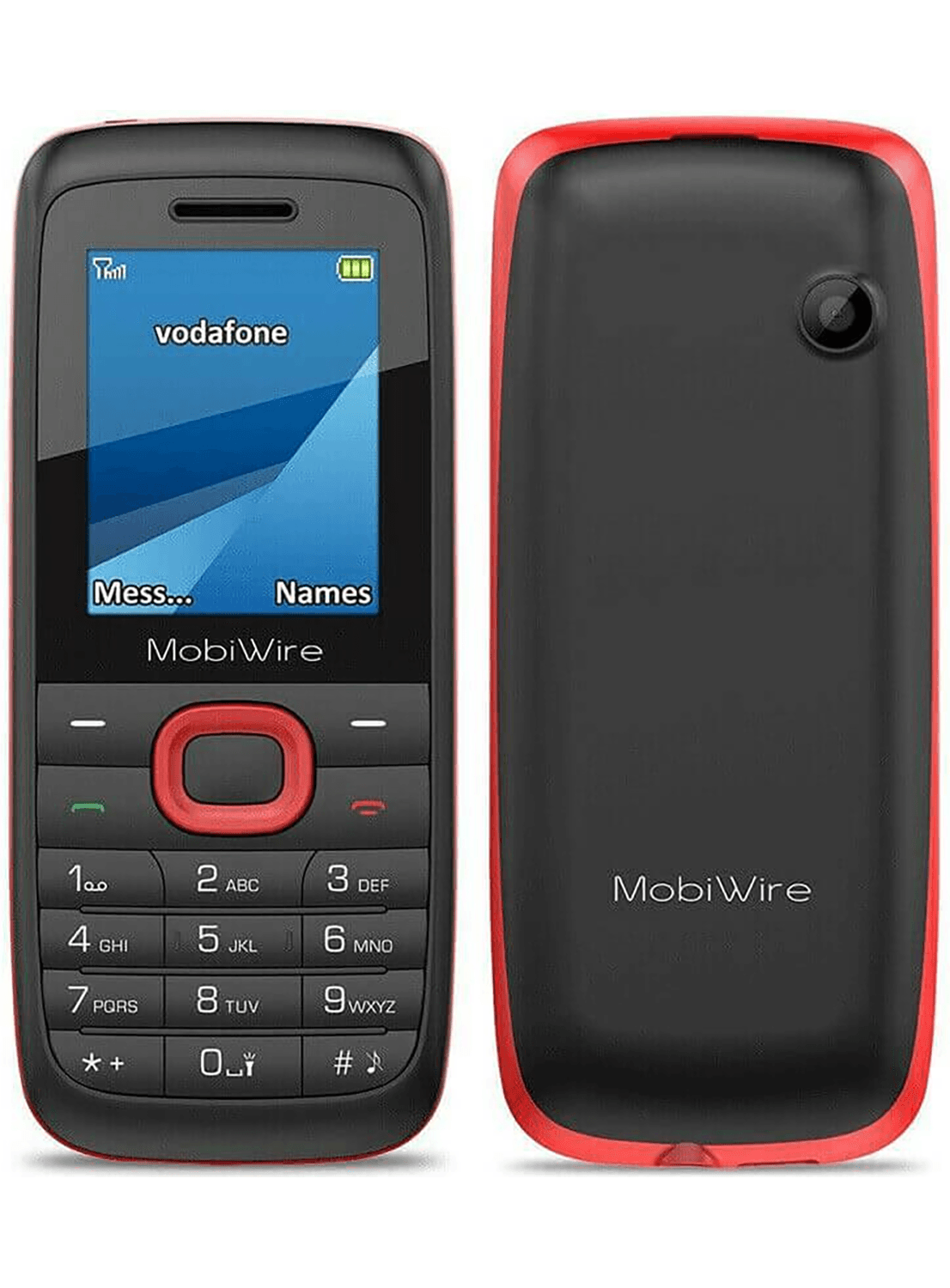 Vodafone Mobiwire Ayasha Locked Mobile Phone - Black Vodafone Mobiwire Ayasha Locked Mobile Phone - Black