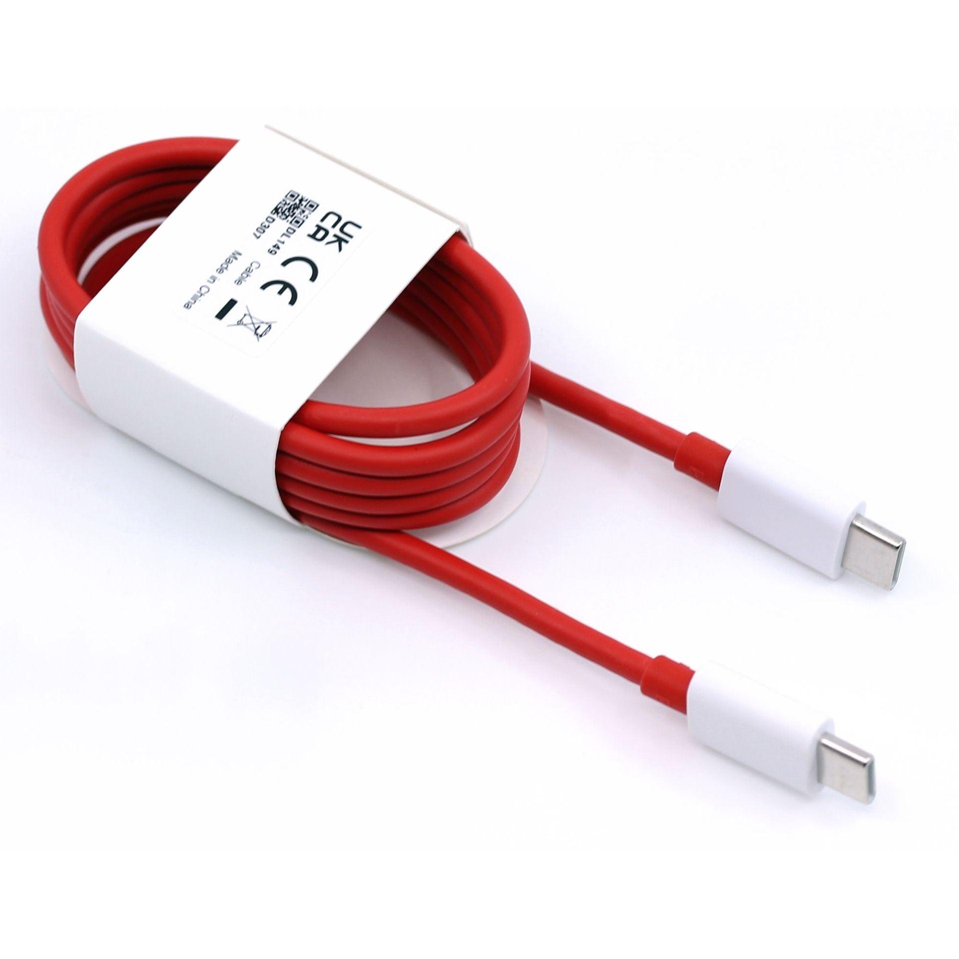 Original OnePlus SUPERVOOC 80W Power Adapter Weiß mit Datenkabel - CarbonPhone