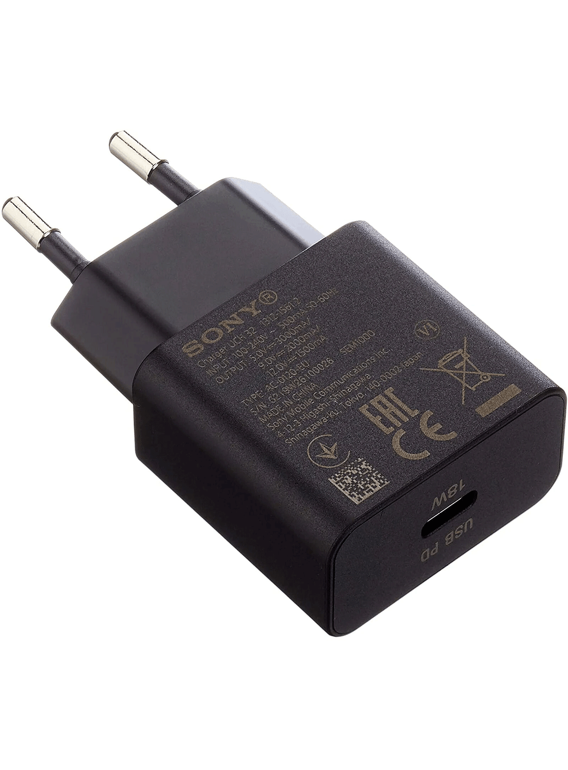 Original Sony UCH32 18W power supply QUICK CHARGER Black