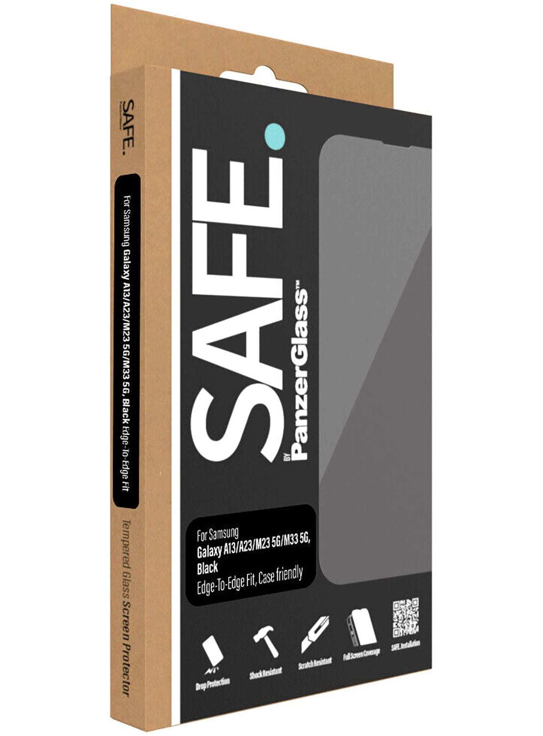 PanzerGlass Screen Protector Safe für Samsung Galaxy A13 / A23 / M23 5G / M33 5G - CarbonPhone