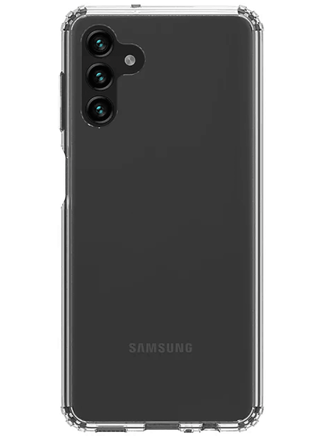 QDOS Hybrid Crystal Clear Rigid Case Galaxy A13 - CarbonPhone
