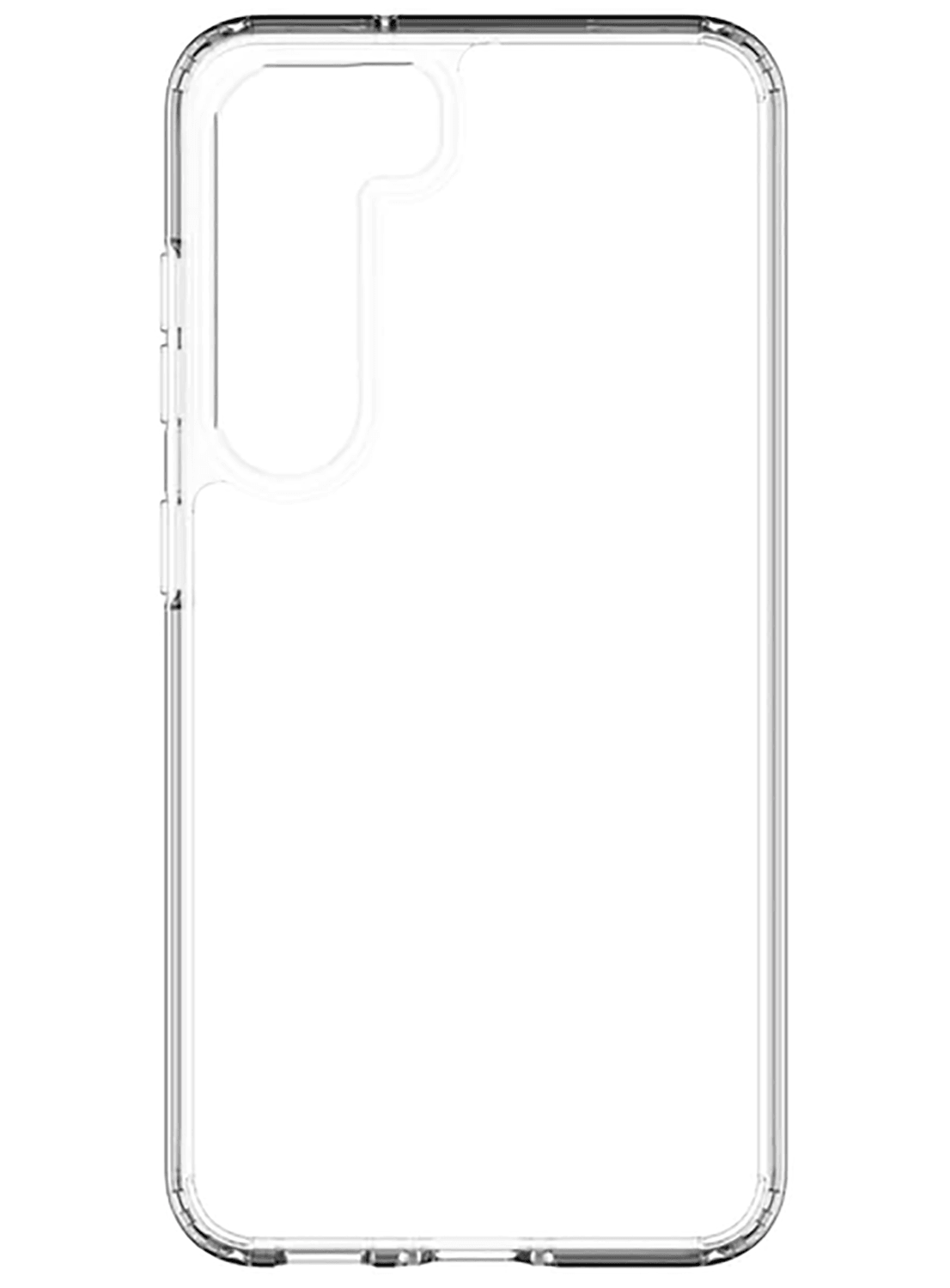 QDOS Hybrid Crystal Clear Rigid Case Galaxy S23 - CarbonPhone