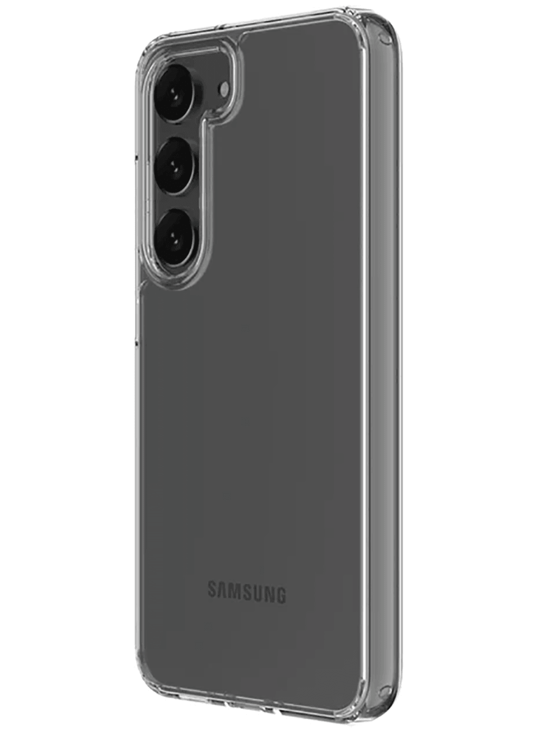 QDOS Hybrid Crystal Clear Rigid Case Galaxy S23 - CarbonPhone