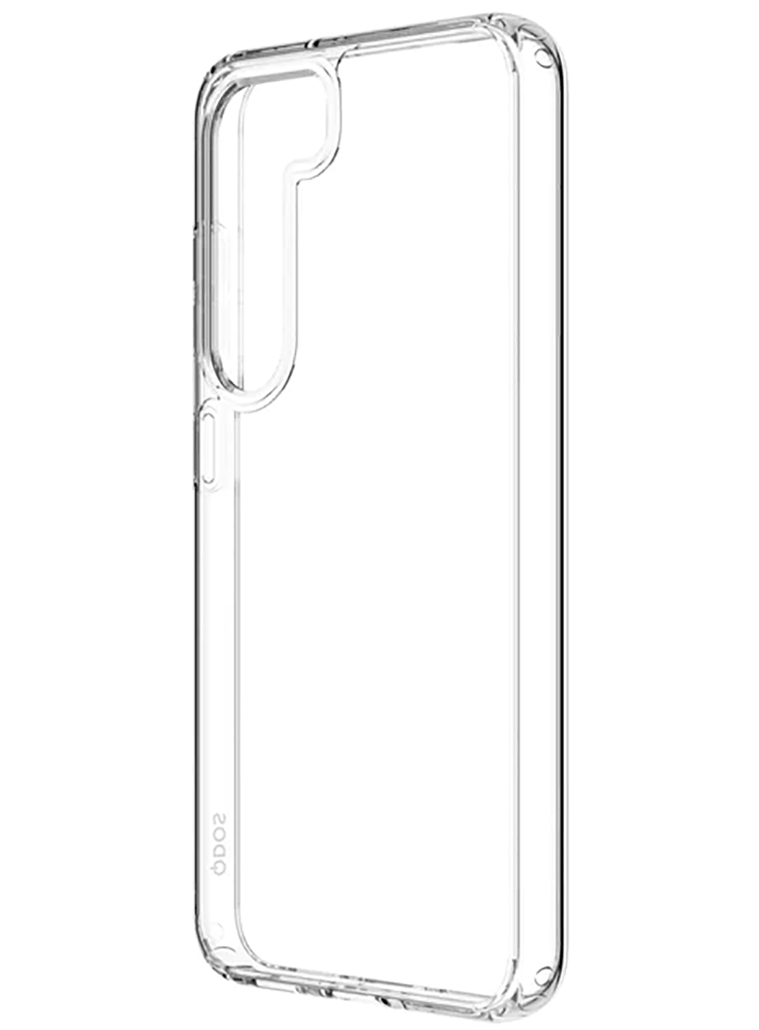 QDOS Hybrid Crystal Clear Rigid Case Galaxy S23 - CarbonPhone