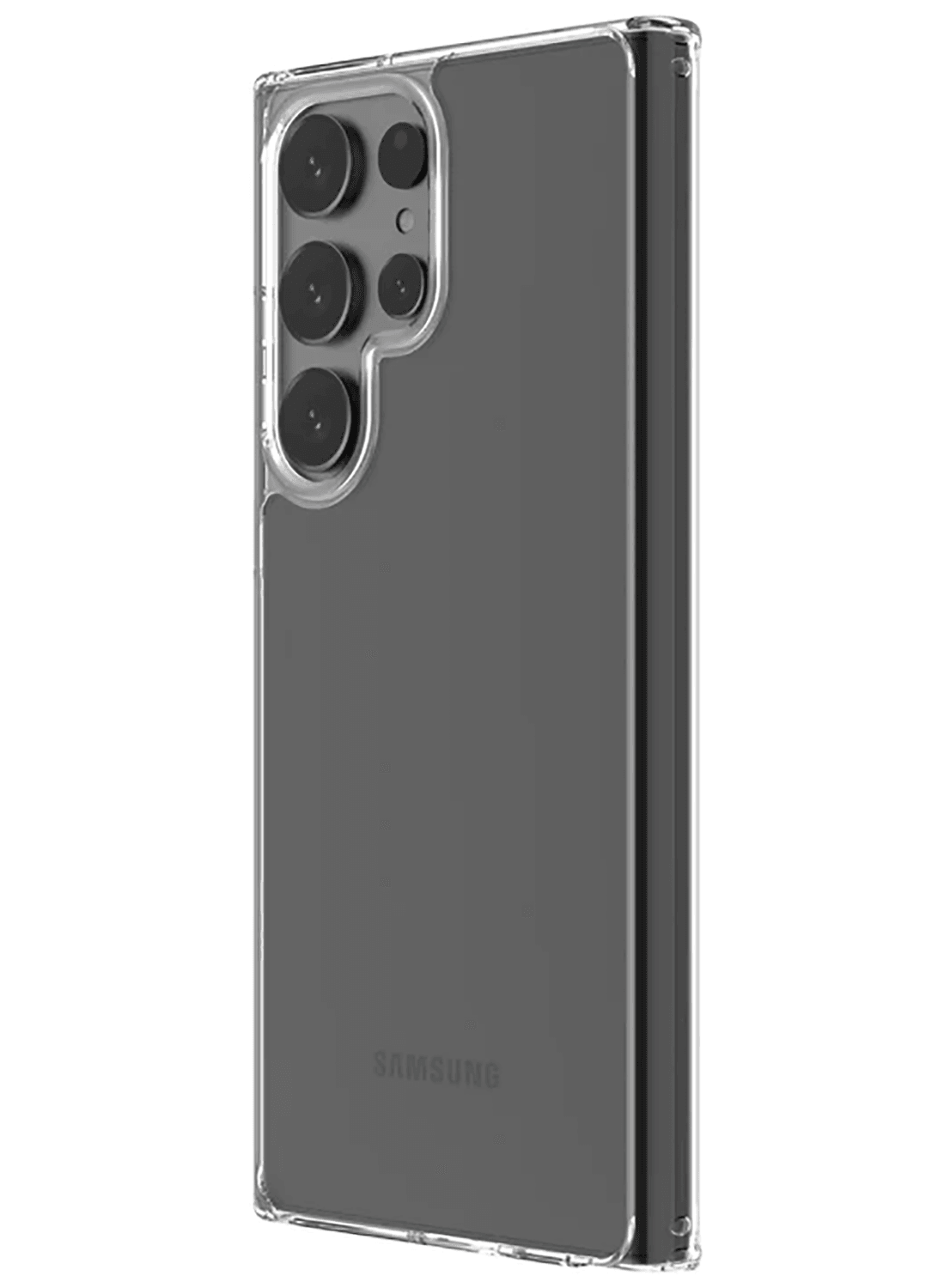 QDOS Hybrid Crystal Clear Rigid Case Galaxy S23 Ultra - CarbonPhone