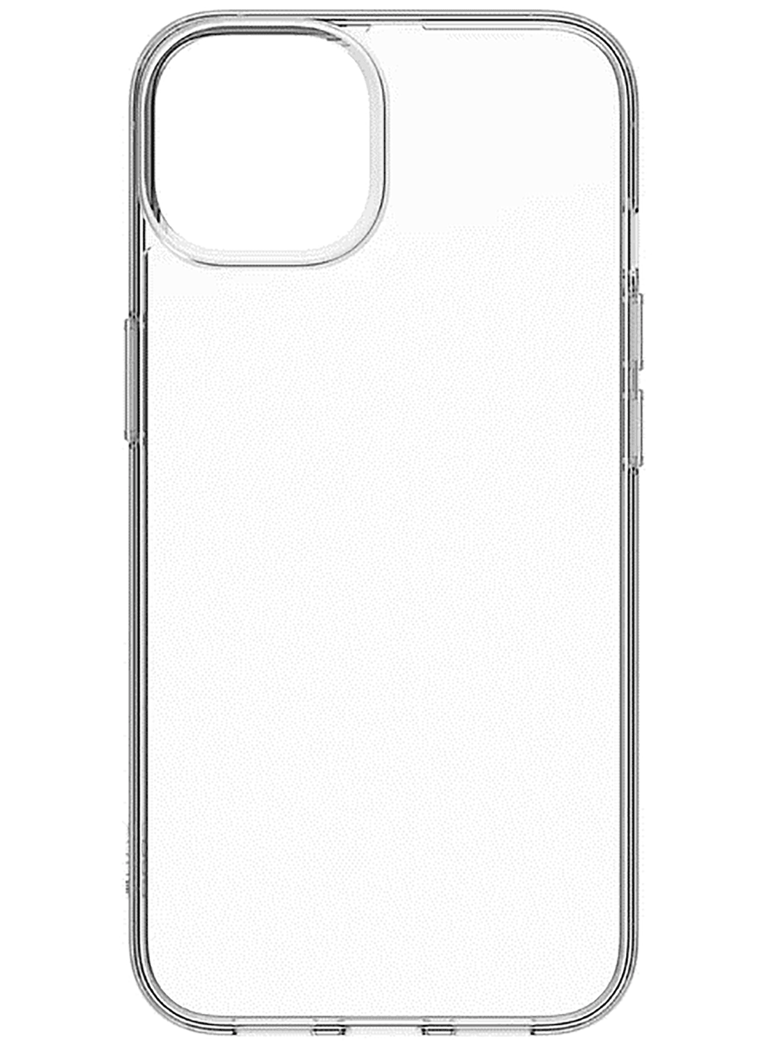 QDOS Hybrid Crystal Clear Rigid Case iPhone 13 - CarbonPhone