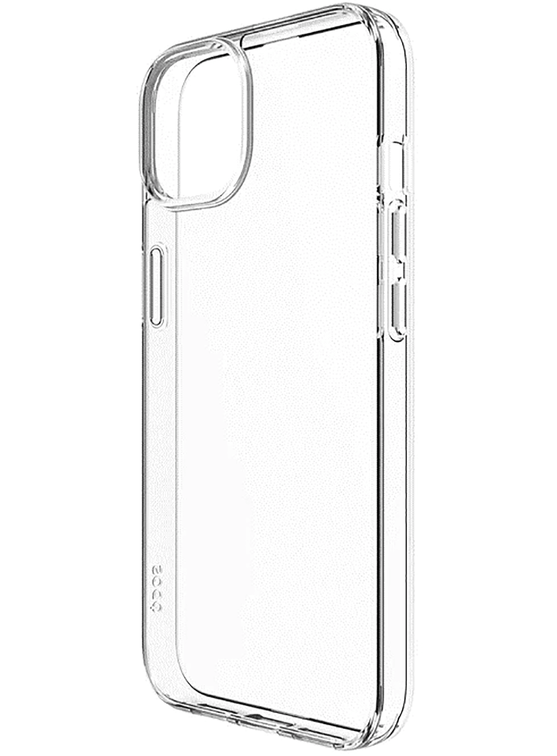QDOS Hybrid Crystal Clear Rigid Case iPhone 13 - CarbonPhone