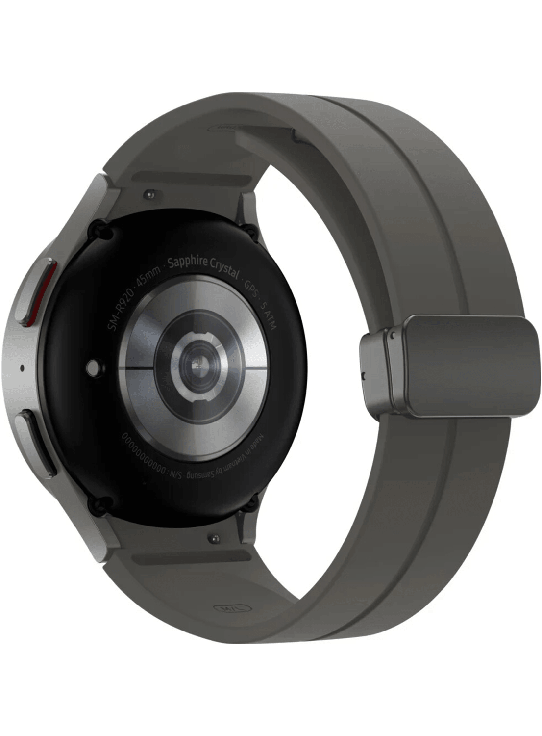 Samsung Galaxy Watch 5 Pro LTE 45mm SM-R925F mit Silicon Armband - CarbonPhone