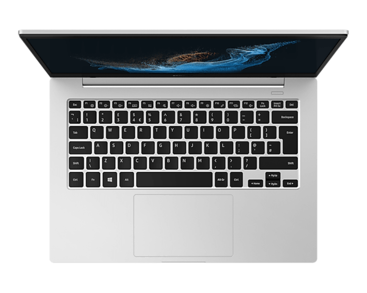 Samsung Galaxy Book 2 GO 5G NP345XNA-KA2UK Silver, QWERTY - CarbonPhone