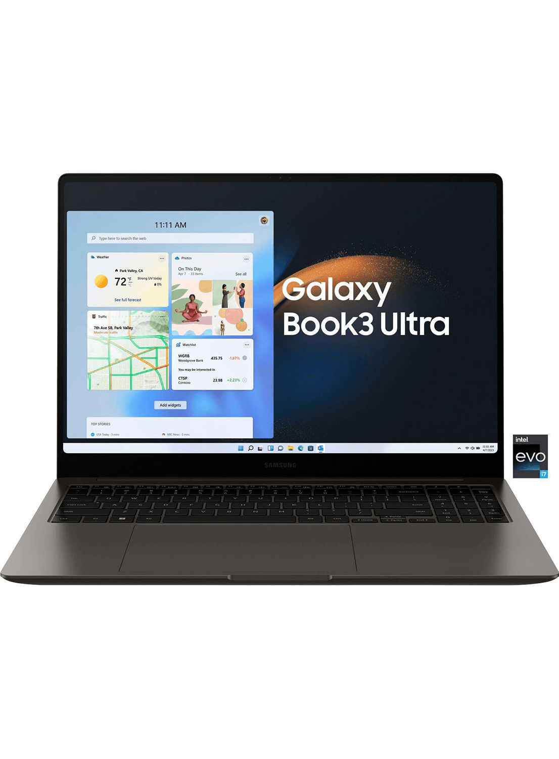 Samsung Galaxy Book 3 Ultra 16 Zoll , 960XFH-XA1, i7-13700H, DDR5 16 GB, 512 GB SSD, RTX 4050 - CarbonPhone