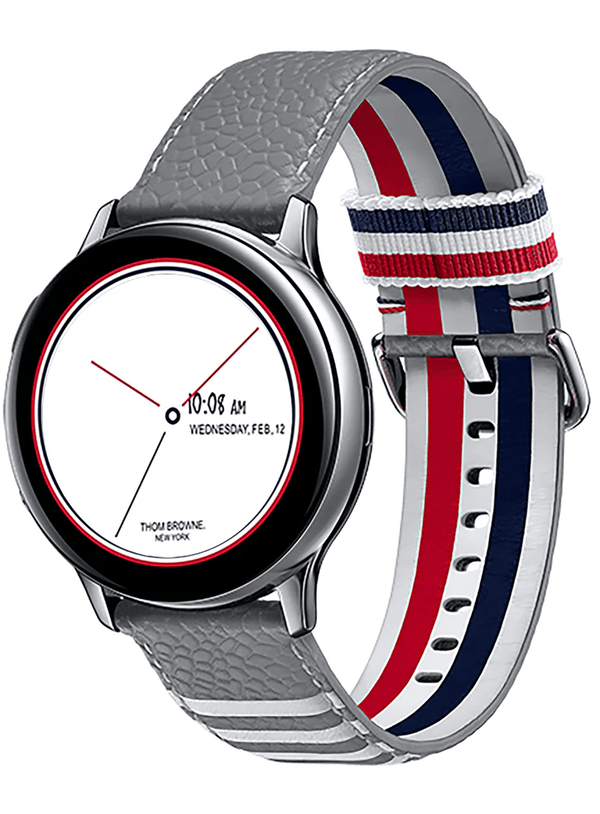 Silver Samsung Galaxy Watch Active 40 Mm Lte Silver Samsung Galaxy