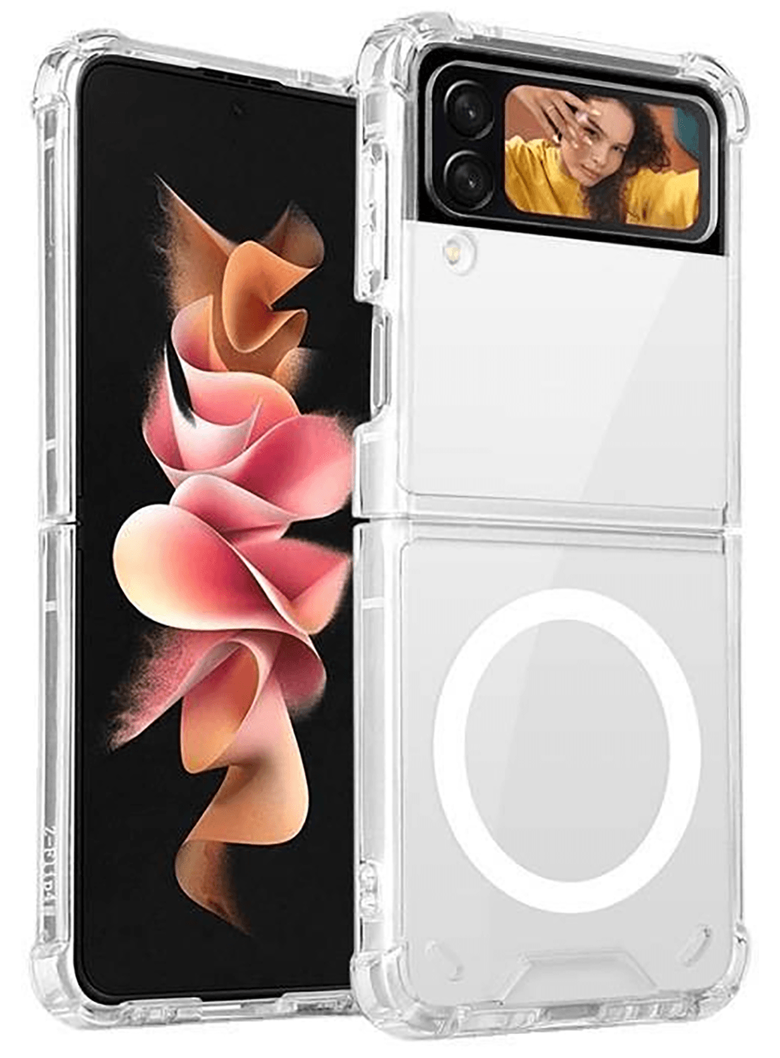 Samsung Galaxy Z Flip Serie Premium Silikon Schutzhülle - CarbonPhone