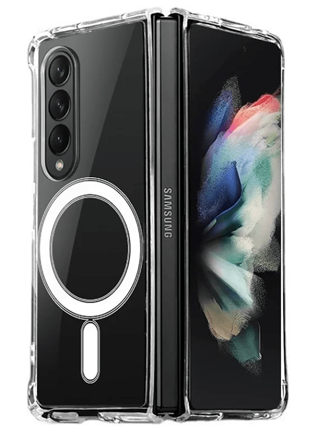 Samsung Galaxy Z Fold Serie Premium Silikon Schutzhülle - CarbonPhone