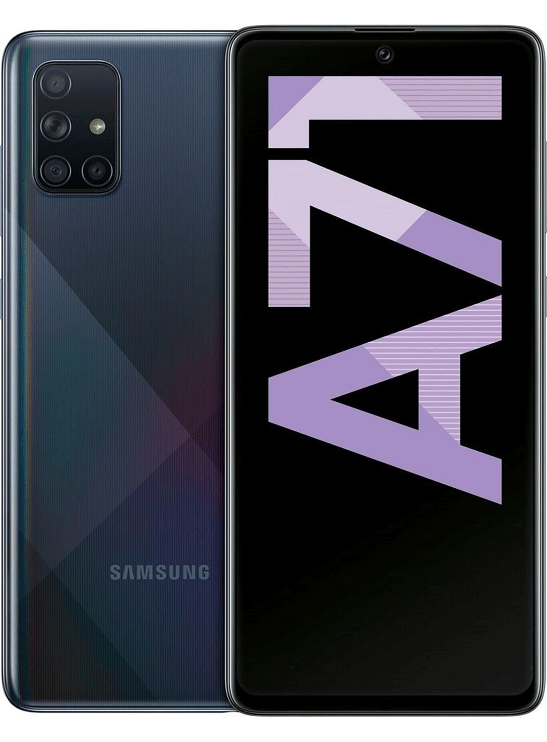 Samsung 2024 Galaxy A71 SM-A715F/DS - 128GB - Prism Crush Black