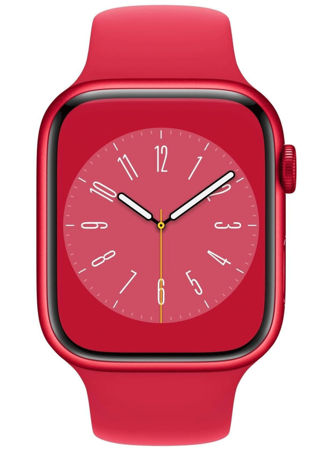 Apple Watch Series 8 4G 45mm Aluminium Case mit Silicon Armband