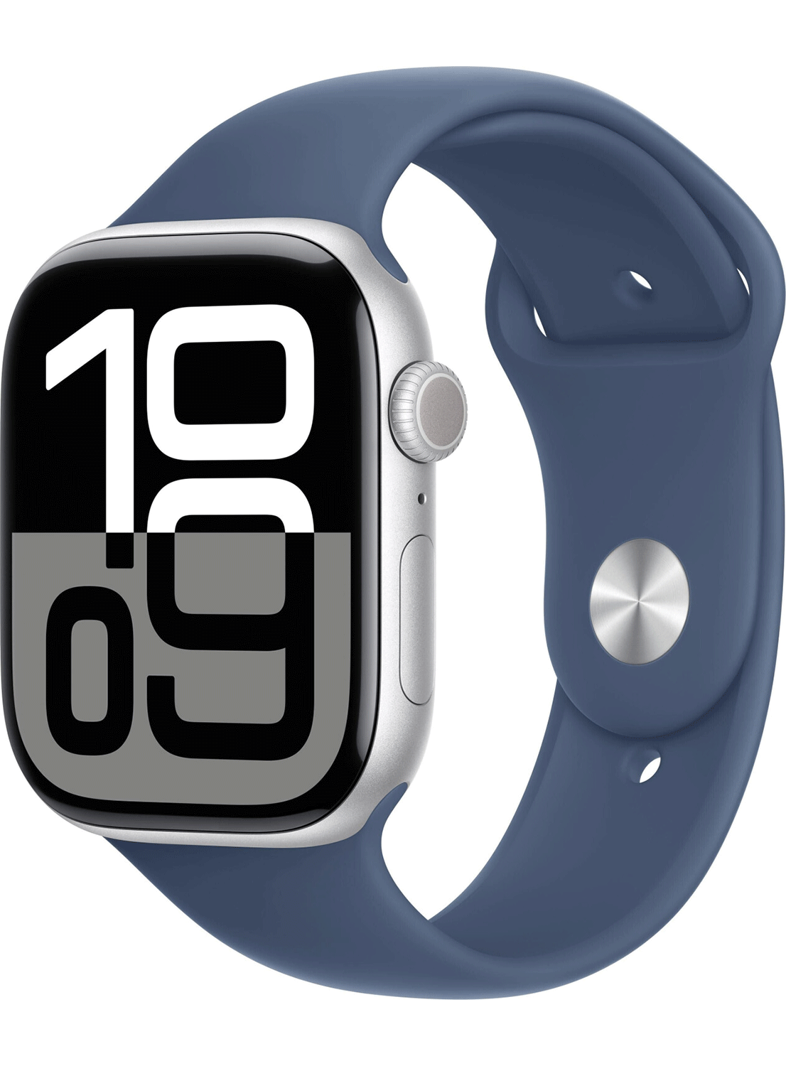 Apple Watch Series 10 GPS 46mm Aluminium Case mit Silicon Armband