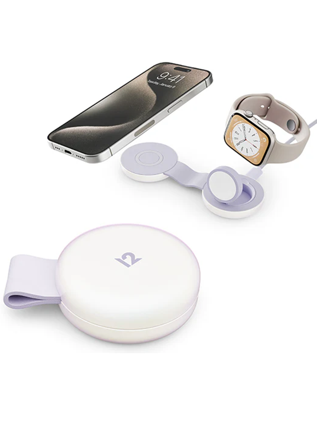 Twelve South ButterFly SE 2-in-1 Charger mit Qi2