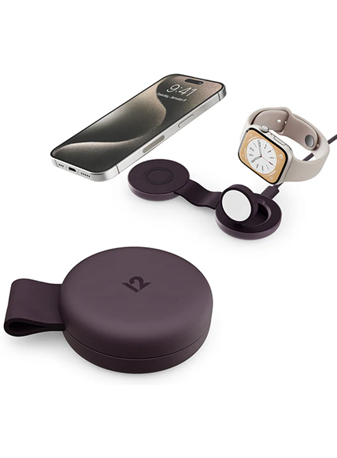Twelve South ButterFly SE 2-in-1 Charger mit Qi2