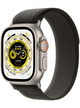 Apple Watch Ultra 49mm Titanium Case mit Nylon Armband – Nylon · Trail Loop Black/Grey