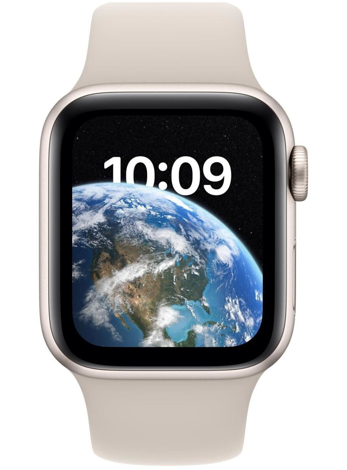 Apple Watch SE 2022 (GPS+Cellular) Aluminium Case 40mm mit Silicon Armband