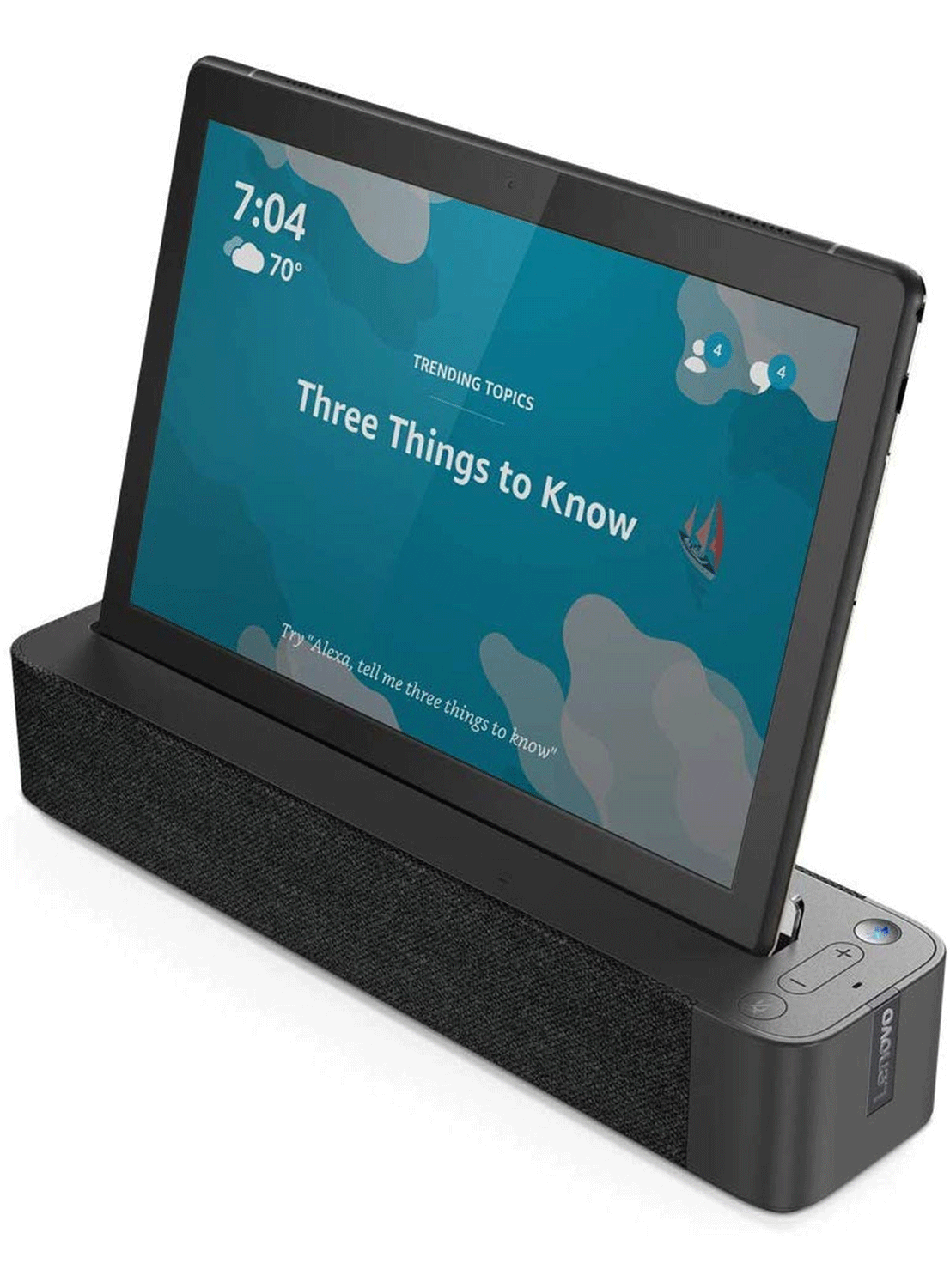 Lenovo Smart Tab M10 2GB RAM+32GB TB-X505L mit Alexa