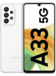 Samsung Galaxy A33 5G SM-A336B/DS – Génial Blanc · 128 Go · Nouveau