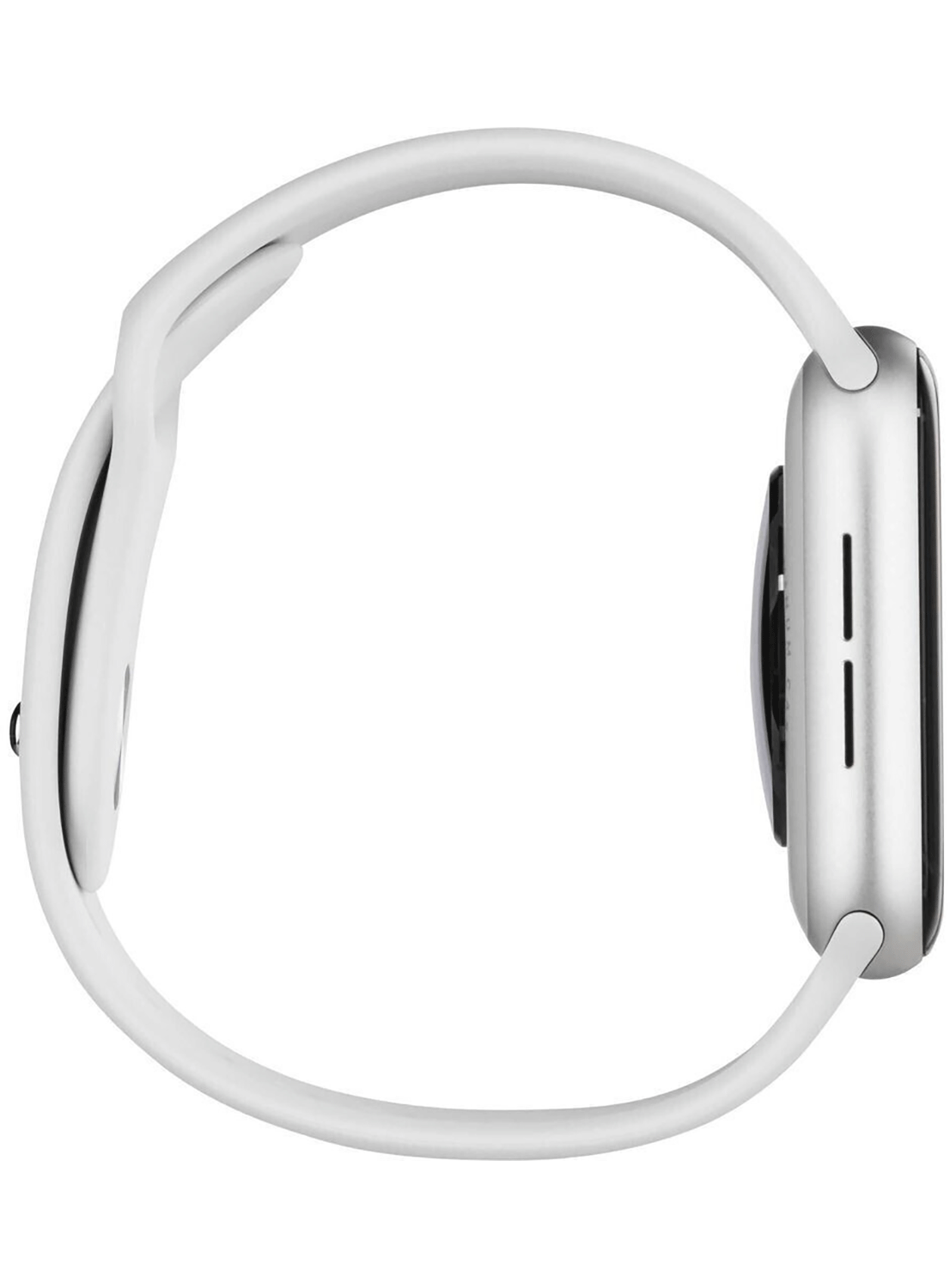 Apple Watch SE 2022 (GPS) Aluminium Case 44mm mit Silicon Armband