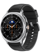 Samsung Galaxy Watch 8 Classic 46mm BT SM-L500 mit Silicon Armband – Black · Silicon Black