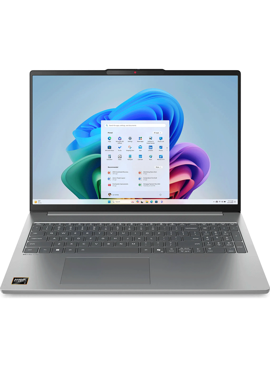 Lenovo IdeaPad Slim 5 16AKP10 83HY009NGE R-AI5330 QWERTZ