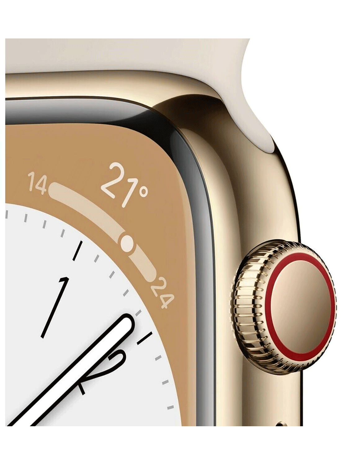 Apple Watch Series 8 45mm Edelstahl Case