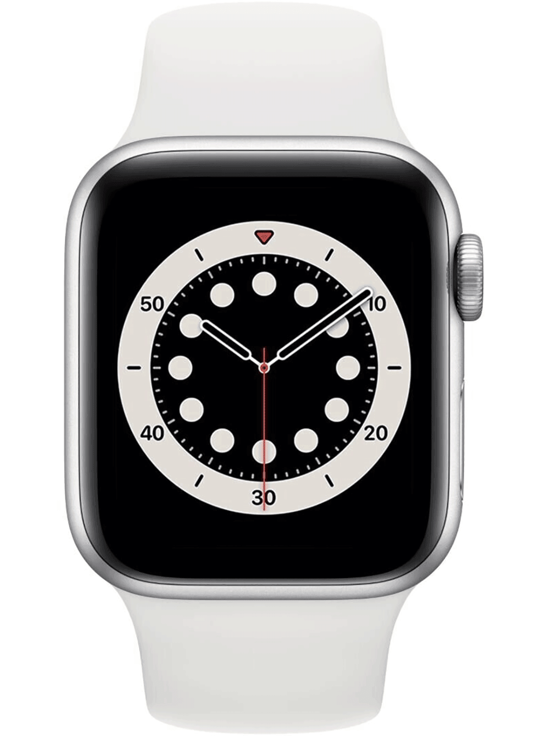 Apple Watch 6 LTE 40mm Aluminium Case mit Silicon Armband