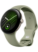 Google Pixel Watch 5 WiFi 45MM – Satin Pyrite · Sportarmband Olive