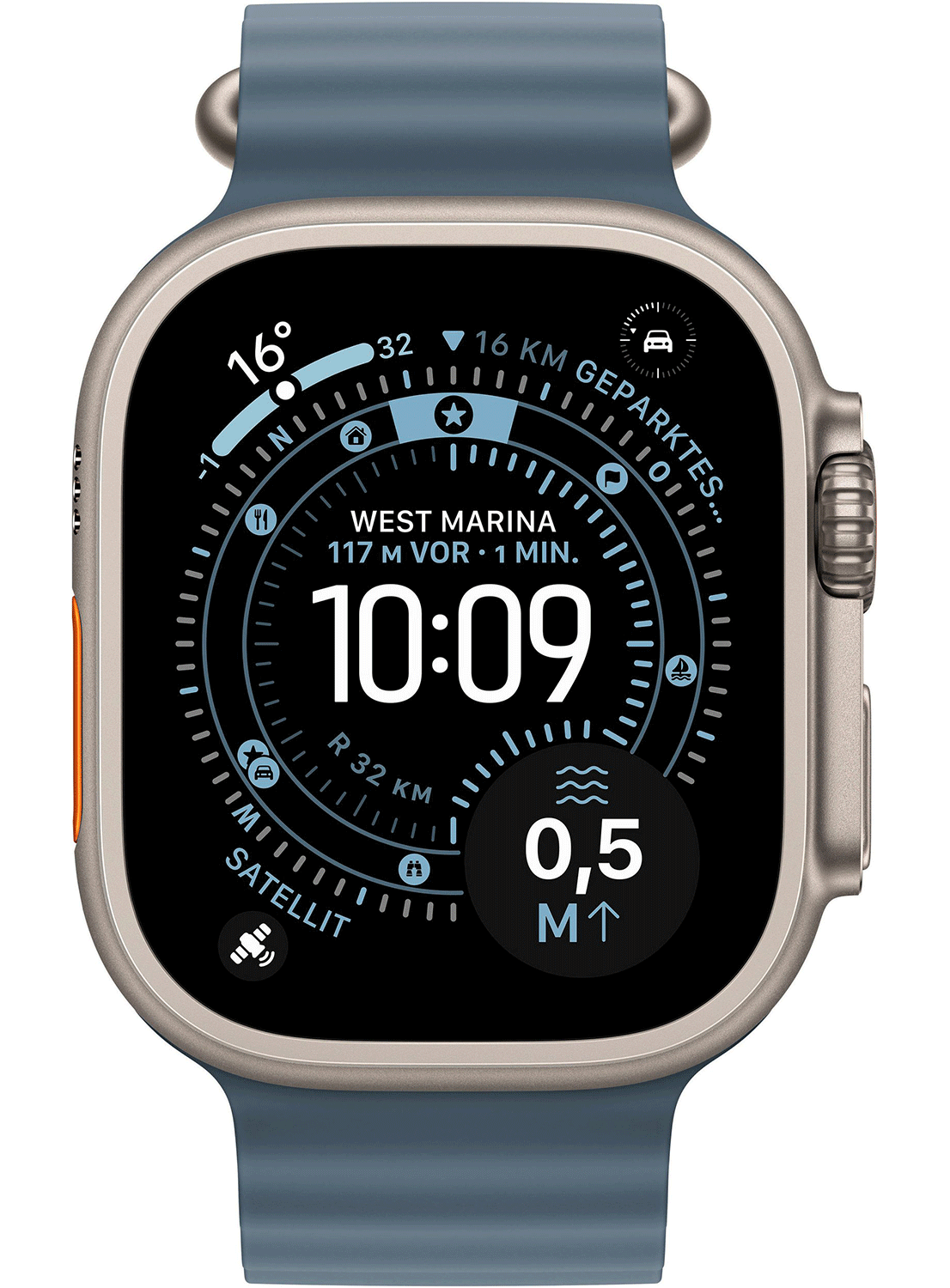 Apple Watch Ultra 3 49mm Titanium Natural