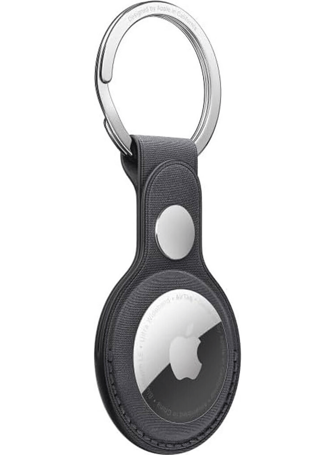 Apple AirTag FineWoven Key Ring Black