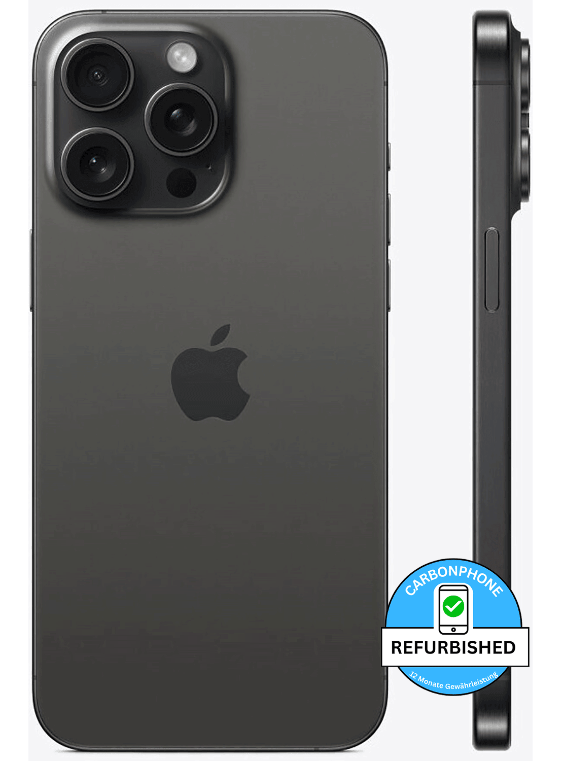 Apple iPhone 15 Pro Max - Refurbished - CarbonPhone