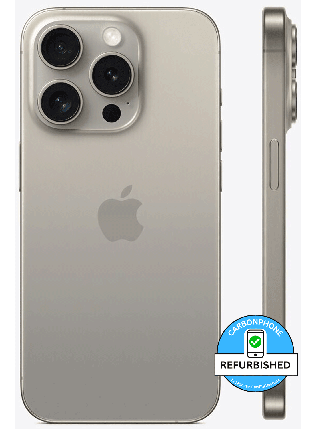 Apple iPhone 15 Pro - Refurbished - CarbonPhone