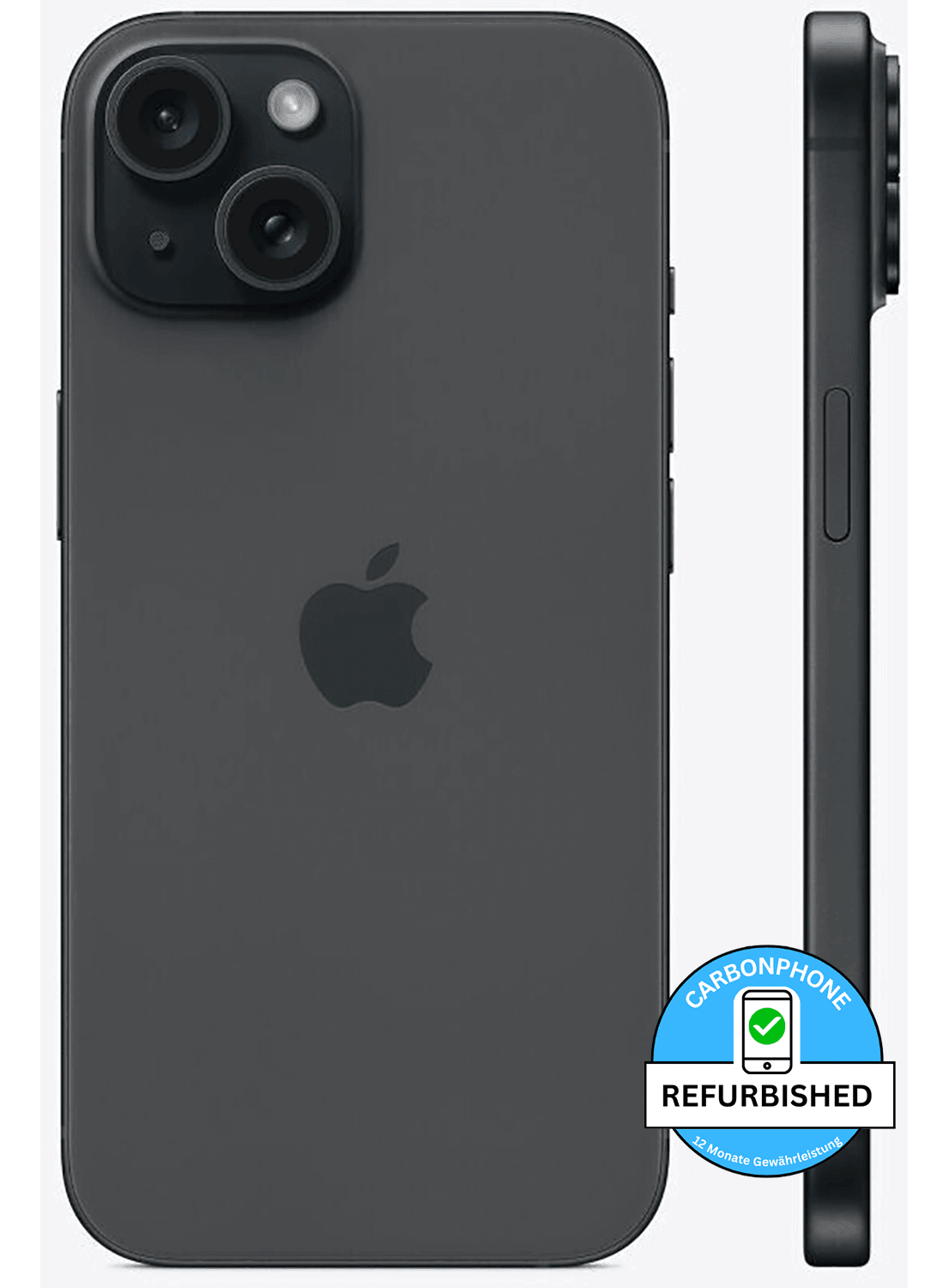 Apple iPhone 15 - Refurbished - CarbonPhone