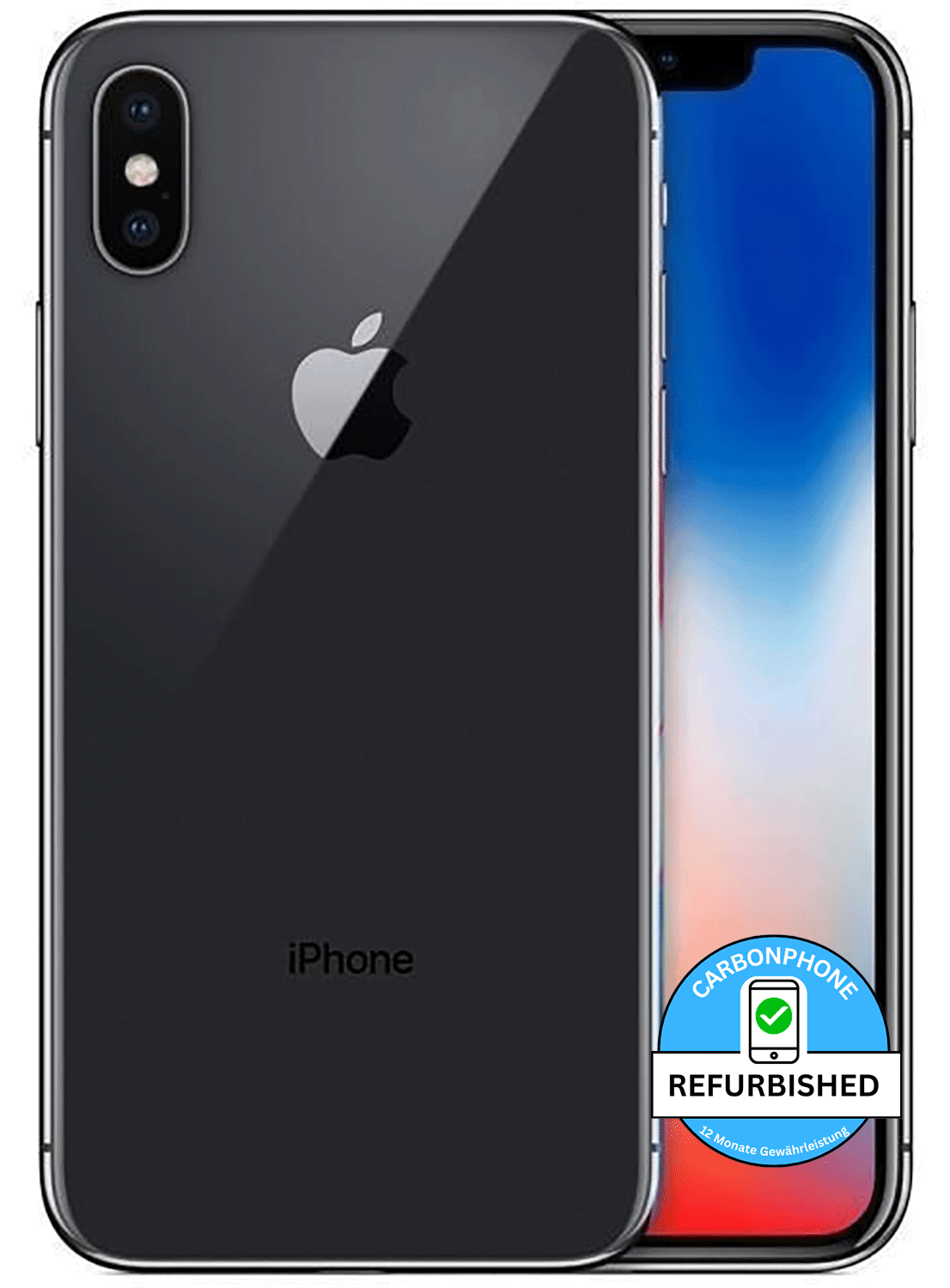 Apple iPhone X - Refurbished - CarbonPhone