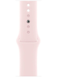 Original Apple Sportarmband für Apple Watch 45mm Größe – Light Pink · S/M